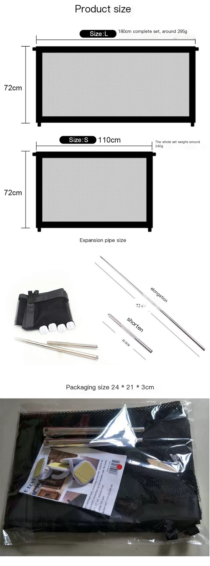 Retractable Dog Gate